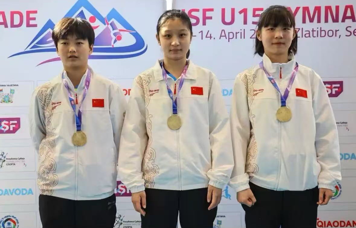 雷竞技RAYBET登录哈三中教师指导中国女子乒乓球队夺得U15世界中学生夏季运动会团体冠军(图1)